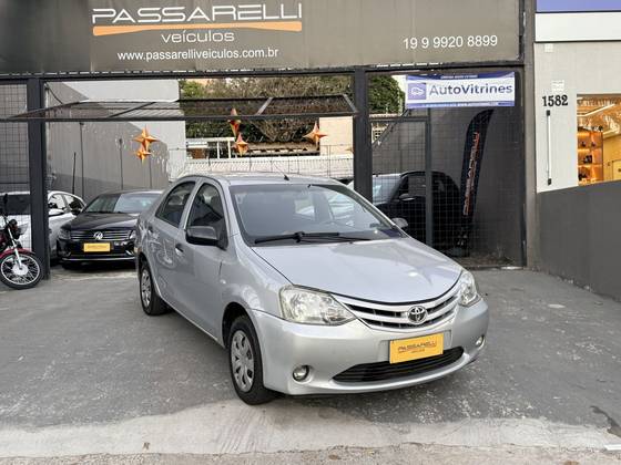 TOYOTA ETIOS 1.5 X SEDAN 16V FLEX 4P MANUAL TOYOTA ETIOS 1.5 X SEDAN 16V FLEX 4P MANUAL